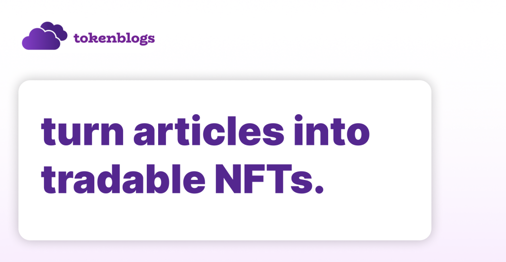 Turn articles into tradeable NFTs // Shufl News